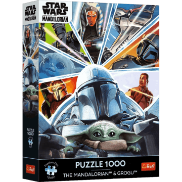 Puzzle Premium Plus Quality 1000 el. The Mandalorian: Razem na szlaku - opakowanie 