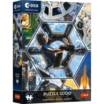 Puzzle 1000 el. Premium Plus Quality, European Space Agency, Wyprawy kosmiczne - opakowanie