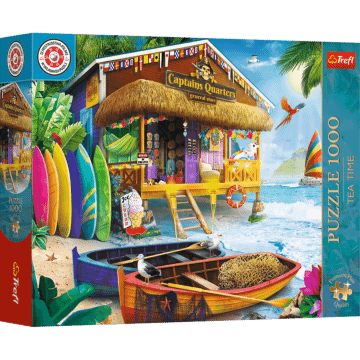 Puzzle 1000 el. Premium Plus Quality, Mistrzostwa Polski, Sklepik na plaży - opakowanie 