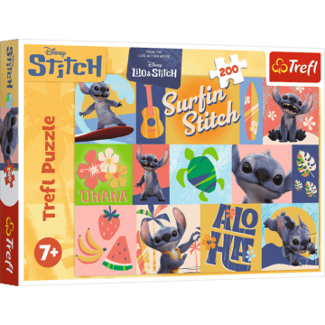 Puzzle Lilo & Stitch 200 el. Hawajskie przygody