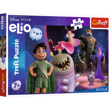 Puzzle Elio 200 el. Elio w odległej galaktyce - opakowanie