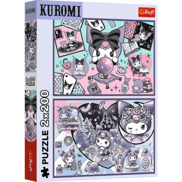 Puzzle Kuromi 2 x 200 el. Psoty Kuromi - opakowanie
