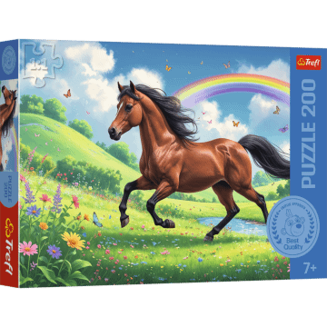 Puzzle 200 el. Dostojny koń