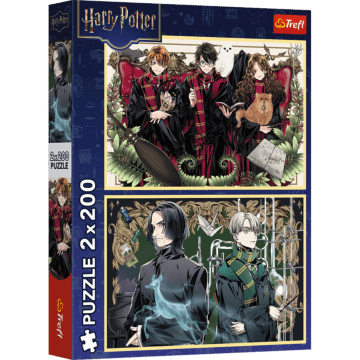 Puzzle Harry Potter 2x200 el. Ekipa z Hogwartu - opakowanie 