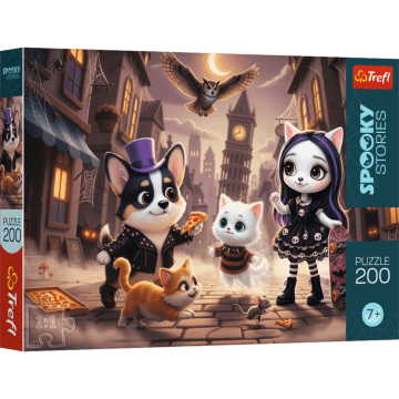 Puzzle 200 el. Spooky Stories - Nocne historie - opakowanie 