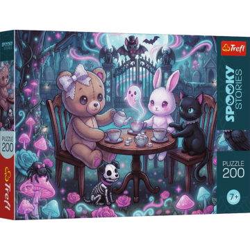 Puzzle 200 el. Spooky Stories - Zaczarowany wieczór - opakowanie 