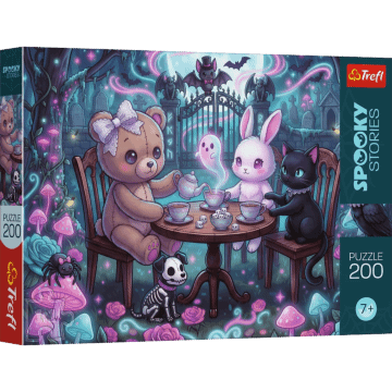 Puzzle 200 el. Spooky Stories - Zaczarowany wieczór - opakowanie 