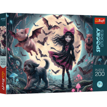 Puzzle 200 el. Spooky Stories - Księżycowe historie - opakowanie 