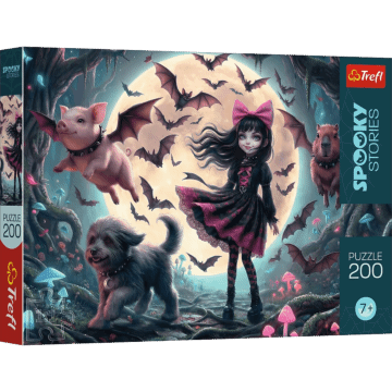 Puzzle 200 el. Spooky Stories - Księżycowe historie - opakowanie 