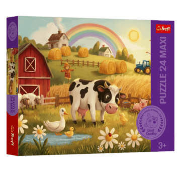Puzzle 24 Maxi Krowa na farmie  - opakowanie