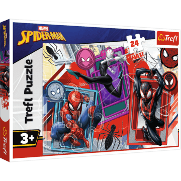 Puzzle 24 Maxi Spiderman, Pajęcze zmysły - opakowanie