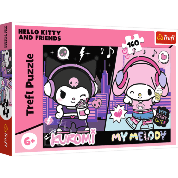Puzzle Kuromi 160 el. Kuromi rządzi
