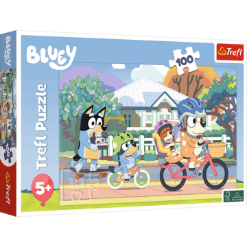 Puzzle 100 el. Happy Bluey