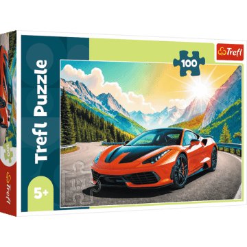 Puzzle 100 el. Wyścig z czasem