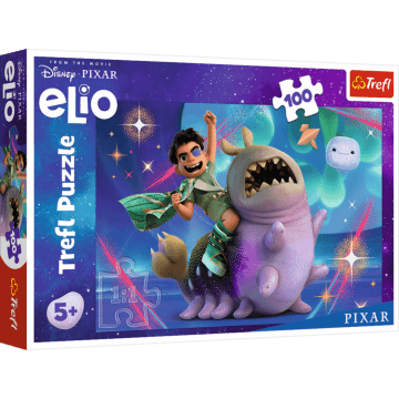 Puzzle Elio 100 el. Elio i kosmiczna przygoda - opakowanie