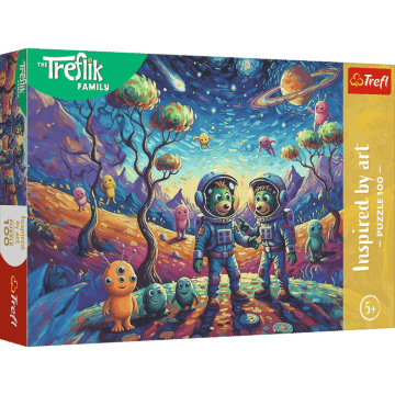Puzzle 100 el. Inspired by Art Kosmiczne fantazje - pudełko