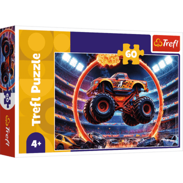 Puzzle 60 el. Monster truck - opakowanie