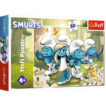 Puzzle Smerfy 30 el. Smerfne przygody