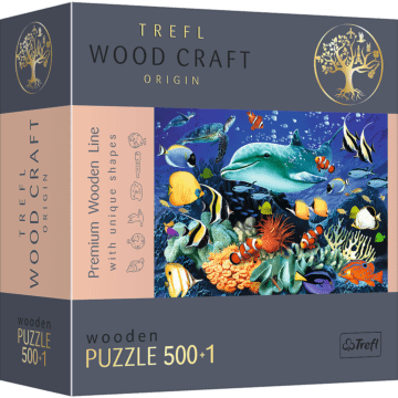 Puzzle wood craft Trefl Morskie Życie