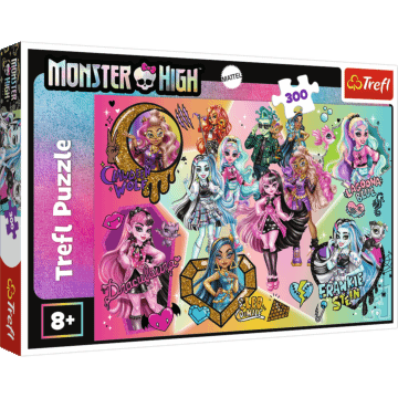 Puzzle Monster High 300 el. Zombie górą! - opakowanie