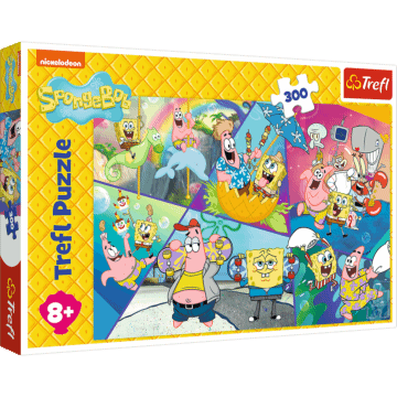 Puzzle 300 el. - SpongeBob w Bikini Dolnym