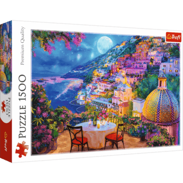 Puzzle 1500 el. Randka w Positano - opakowanie