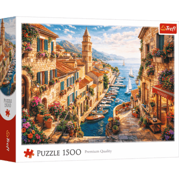 Puzzle 1500 el. Bałkańskie wakacje - opakowanie 