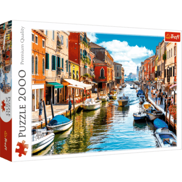 Wyspa Murano, Wenecja - puzzle 2000 elementów od Trefl