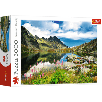 Staroleśniański Staw, Tatry, Słowacja - puzzle 3000 od Trefl