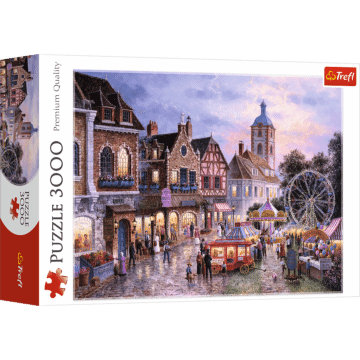 Puzzle 3000 el. Wesołe miasteczko
