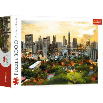 Puzzle 3000 el. Zachód Słońca w Bangkoku