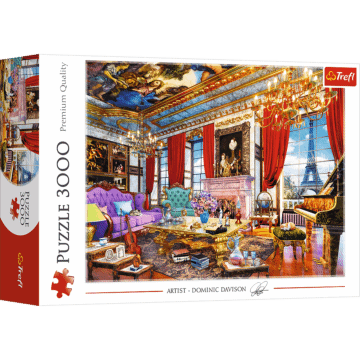 Paryski pałac puzzle 3000 elementów Trefl