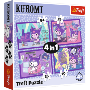 Puzzle 4w1 Kuromi, Dzień Kuromi