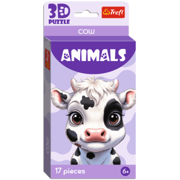 Puzzle 3D - Krówka - opakowanie 
