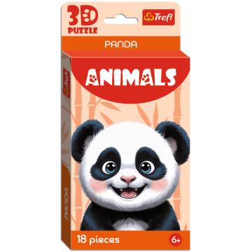 Puzzle 3D - Panda - opakowanie 