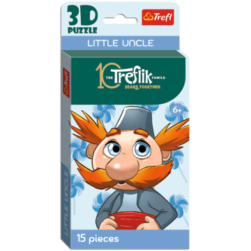 Puzzle 3D - Wujcio, Rodzina Treflików - opakowanie 