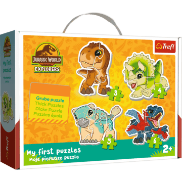 Puzzle Park Jurajski, Baby Classic Urocze dinozaury