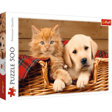 Puzzle 500 el. Razem lepiej - opakowanie 