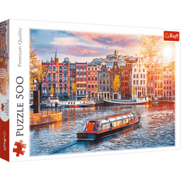 Amsterdam, Holandia, puzzle 500 elementów, zdjęcie 1