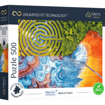 Opakowanie puzzli Prime o nazwie Maze od Colors od Trefl