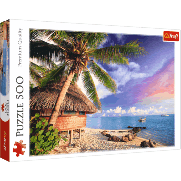 Puzzle 500 el. Wyspa Bora-Bora - opakowanie