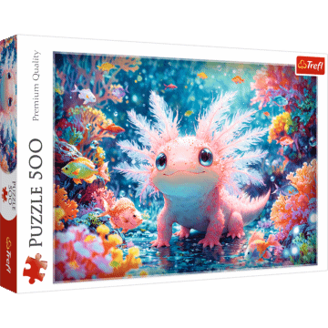 Puzzle 500 el. Aksolotl