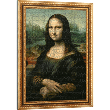 Puzzle 500 el. Puzzlorama, Mona Lisa, Leonardo da Vinci
