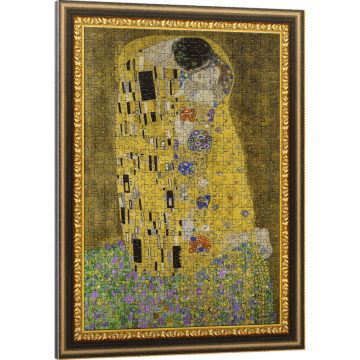 Puzzle 500 el. Puzzlorama, Pocałunek, Gustav Klimt