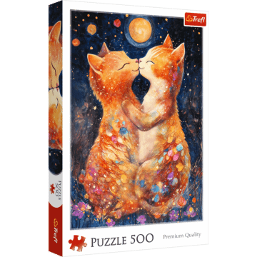 Puzzle 500 el. Pocałunek w świetle księżyca