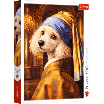 Puzzle 500 el. Pudel z perłą