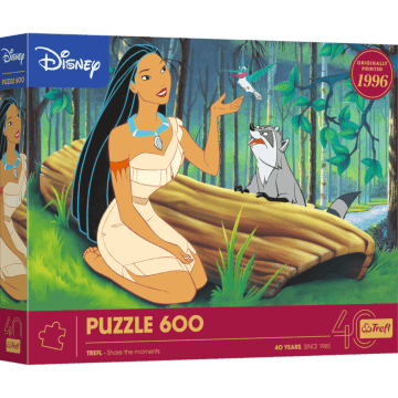 Puzzle 600 el. 40-lecie Trefl - Pocahontas - opakowanie