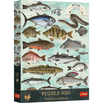 Puzzle Premium Plus Quality 500 el. Finders Keepers: Ryby - opakowanie
