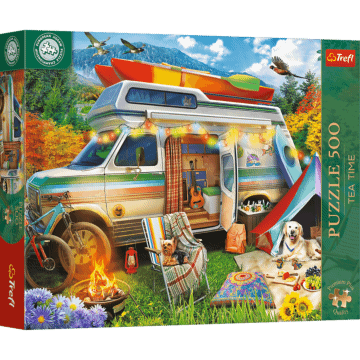 Puzzle 500 el. Premium Plus Quality, Mistrzostwa Europy, Tea Time: Kamper