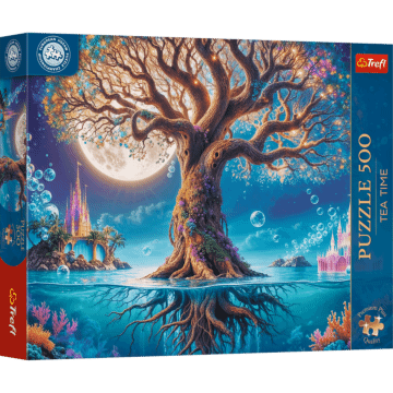 Puzzle 500 el. Premium Plus Quality, Mistrzostwa Europy, Tea Time: Magiczne drzewo